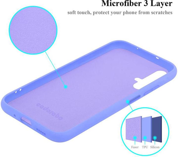 Immagine prodotto Cadorabo Copertura della cassa del silicone liquido TPU (Huawei Nova 5T, Onore anni '20, Tassa 20)