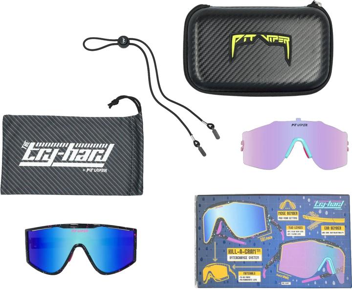 Actual product image Pit Viper The Try-Hard The Hail Sagan (Cat.3, Grey)