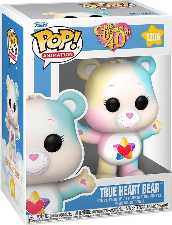 Actual product image Funko POP! Care Bears 40th : True Heart Bear (1206)