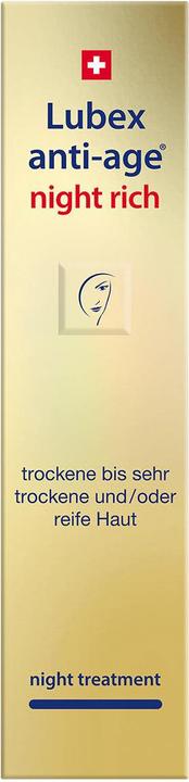 Produktbild Lubex anti-age Anti-Age Night Rich (50 ml, Nachtcreme)