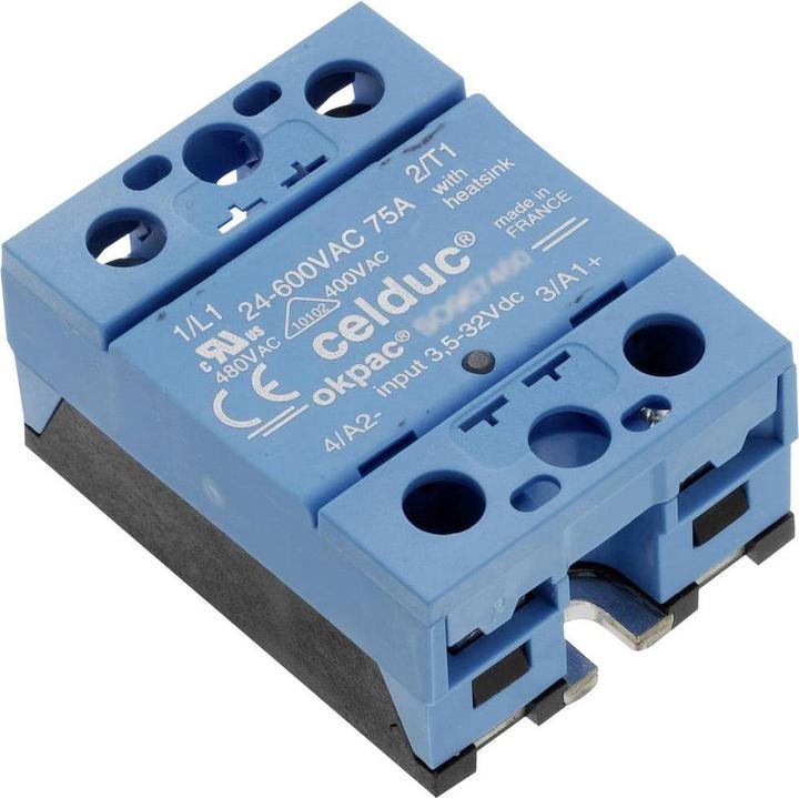 Produktbild Celduc Halbleiterrelais SO885960-1LD12 50 A Schaltspannung (max.): 690 V/AC 1 S