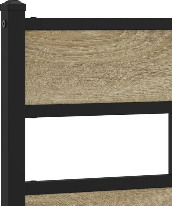 Immagine prodotto VidaXL Letto in metallo Rete a doghe letto singolo Struttura letto senza materasso 107x203cm (107 x 203 cm)