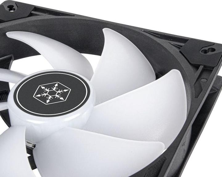 Produktbild Silverstone SST-VS140B-ARGB - VISTA Performance enhanced 140mm PWM ARGB fan, black (140 mm, 1 x)
