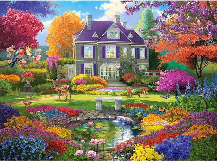 Actual product image Castorland Puzzle 3000 Days Garden of Dreams (3000 pieces)