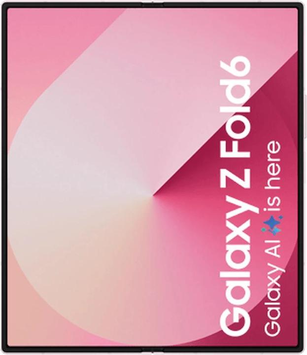 Produktbild Samsung Z Fold 6 5G 1TB Pink (1000 GB, Pink, 7.60", Dual SIM, 49.94 Mpx, 5G)