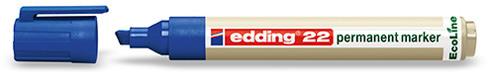 Immagine prodotto Edding Marcatore permanente 22 (Blu, 5 mm, 1 x)