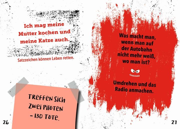 Image du produit Schwarze Witze: Böse, gemeine und politisch unkorrekte Witze und Cartoons (Allemand, Echantillon Mannfredt, 2020)