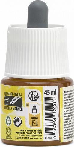 Actual product image Pebeo Colorex water ink (Yellow lemon, 45 ml)
