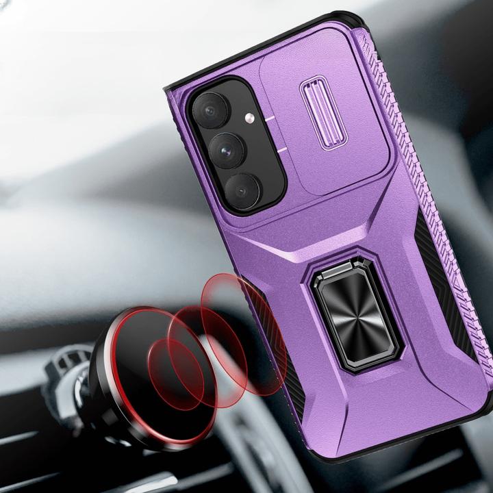 Actual product image Cover-Discount Galaxy A55 - Armor Case with kickstand (Samsung Galaxy A55)