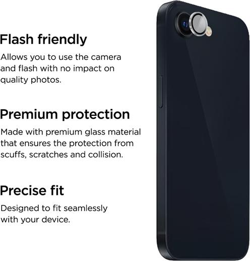 Image du produit Eiger Mountain Glass Lens (1 pièce(s), Apple iPhone 16e)