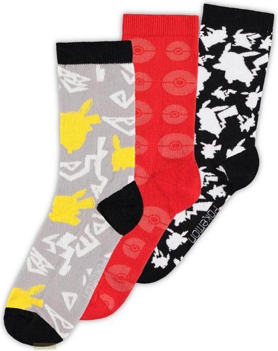 Produktbild Difuzed Pokemon 3er-Pack Crew 39-42 (3er Pack, 39 - 42)