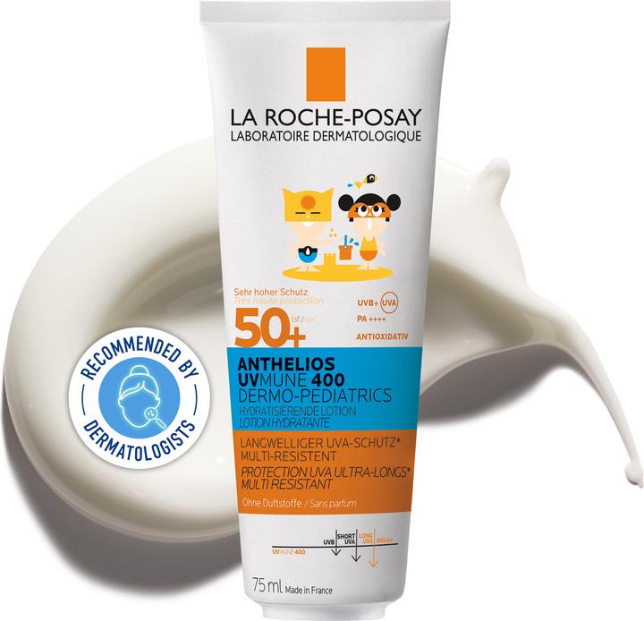 Image du produit La Roche Posay Anthelios lait enfant (Lait solaire, SPF 50+, 75 ml, 83 g)
