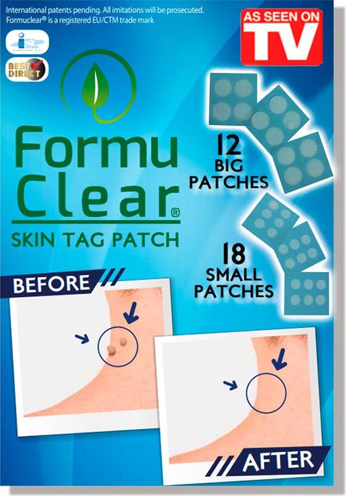 Actual product image Formu Clear Skin Tag Patch (Foot deodorant & powder)