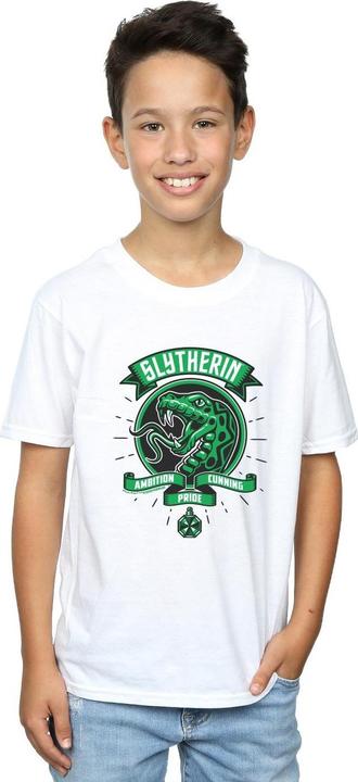 Actual product image Boys Slytherin Toon Crest T-Shirt (116)