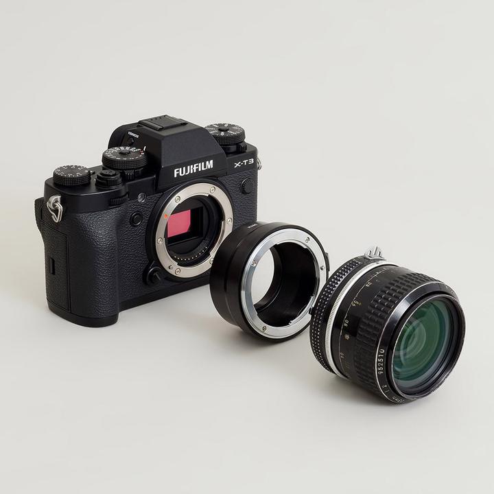 Image du produit Urth Objectif Nikon F sur monture Fujifilm X