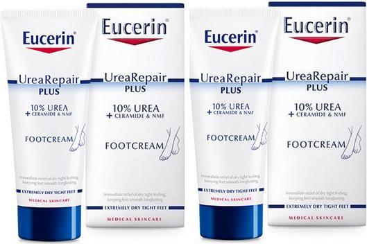 Image du produit Eucerin Urearepair Plus crème pour les pieds 2x100ml (Bain de pieds, 100 ml)