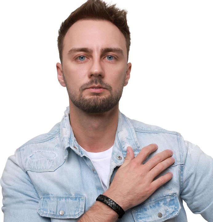 Produktbild Heideman Lederarmband Keno (17 cm, 100% Leder)