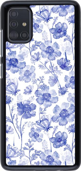 Produktbild PhoneLook Hülle Spring 23 watercolor blue flowers (Samsung Galaxy A51)