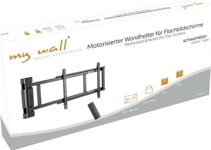 Produktbild myWall my Wall Wandhalter (Wand, 343.15", 50 kg)