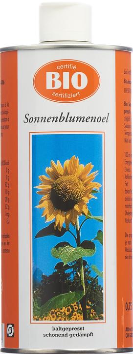 Produktbild Brack Sonnenblumenöl kaltgepresst Bio (750 ml)
