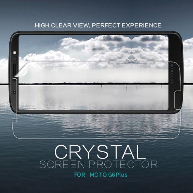 Actual product image Nillkin Super Clear Series Protective Film (1 Piece, Motorola Moto G6 Plus)