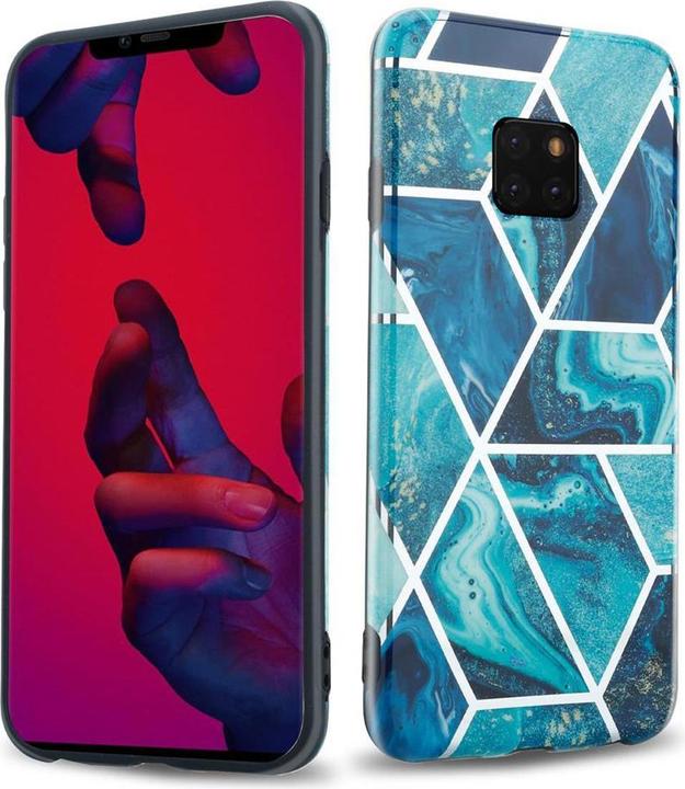Actual product image Cadorabo IMD TPU Colorful Marble Cover (Mate 20 Pro)