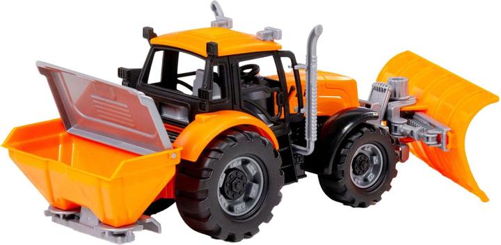 Immagine prodotto Polesie Trattore Cavallino con spazzaneve giallo, scala 1:32
