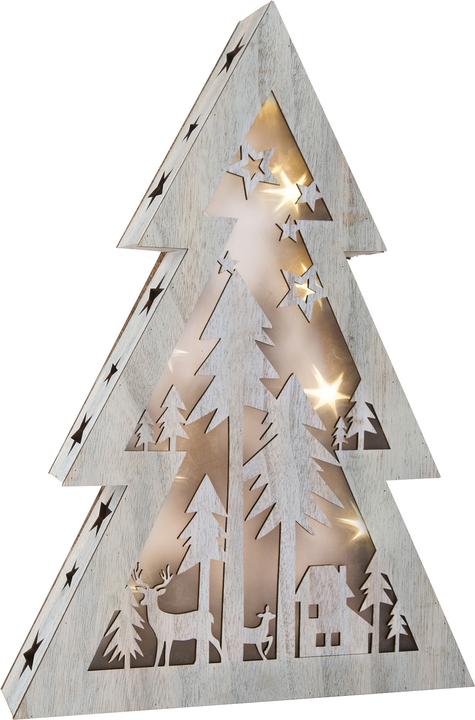 Actual product image small foot Luminous fir tree Shabby Chic