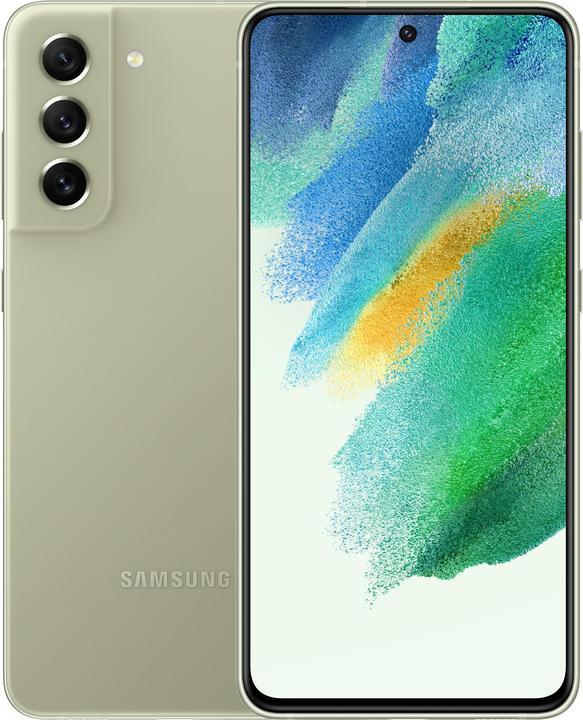 Samsung Galaxy S21 FE 5G EU (256 GB, Olive, 6.40", Hybrid Dual SIM, 12 Mpx, 5G)