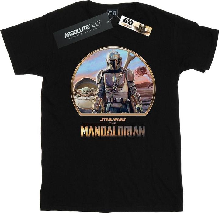Star Wars The Mandalorian Mando And The Child TShirt Jungen