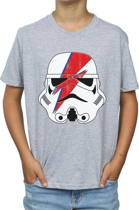 Immagine prodotto Star Wars Glam Maglietta Stormtrooper Fulmine Ragazzi (140, 146)
