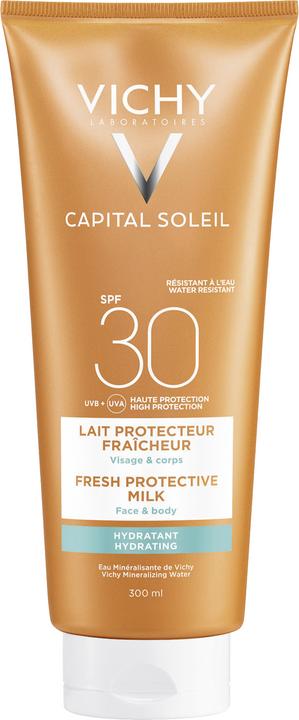 Immagine prodotto Vichy Latte solare per famiglie Capital Soleil (Latte solare, SPF 30, 300 ml, 328 g)