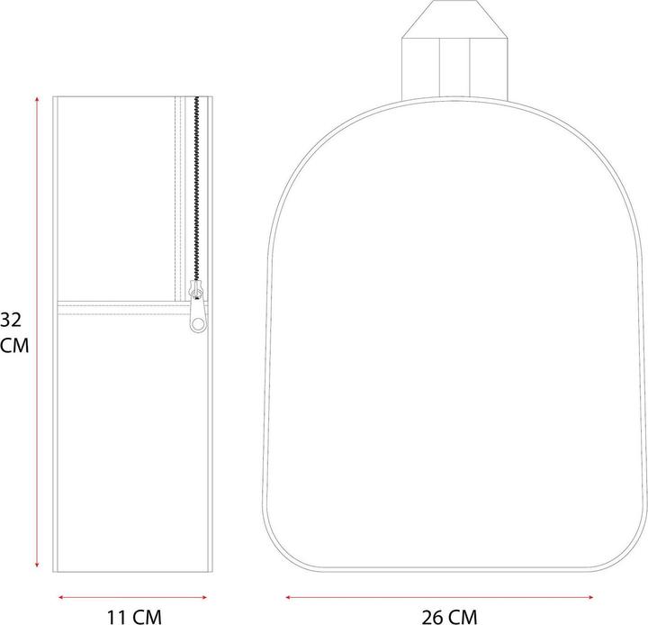 Nährwerte und Zutaten Vadobag Rucksack 3D Bluey Oh Happy Days