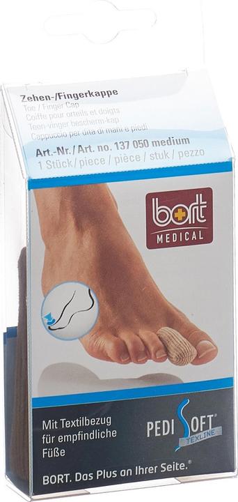 Actual product image Bort Medical PediSoft Texline Toes & Finer Cap medium (Decompression)