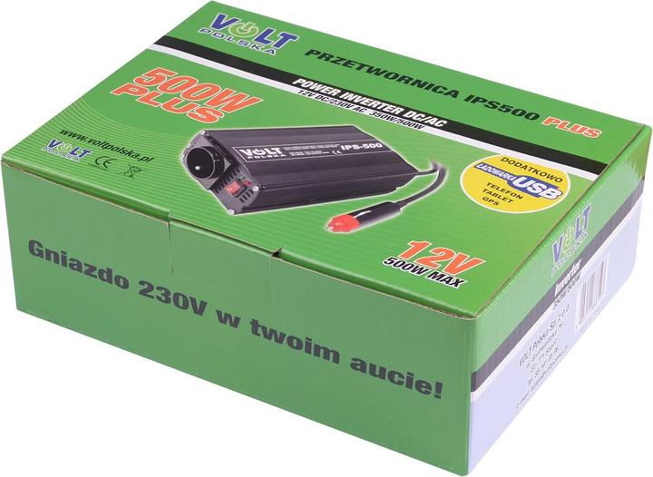 Produktbild Volt Polska Umformer Volt IPS 500 PLUS 12 (12 V 230 V - 230 V)