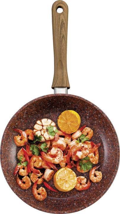 Actual product image Livington Copper & Stone Pan (25 cm, Frying pan, Copper, Aluminium, Steel)