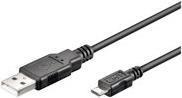 Produktbild MicroConnect Kamera-Ersatzkabel USB-A zu Micro-USB (1.80 m, USB 2.0)