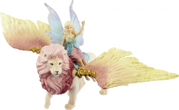 Actual product image Schleich Elf on winged lion