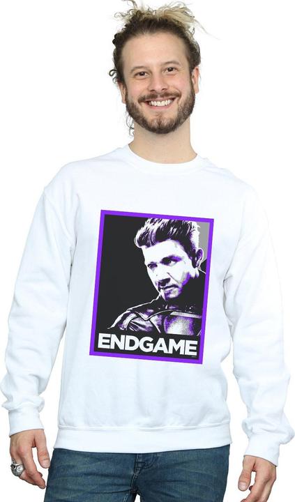 Immagine prodotto Felpa in cotone Avengers Endgame Hawkeye Poster (3XL)