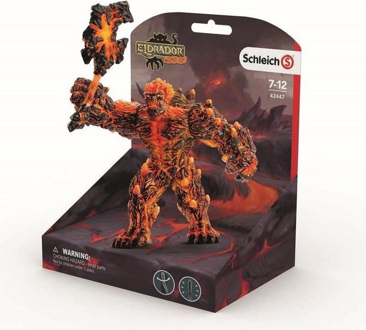 Actual product image Schleich Eldrador Creatures - Lava golem with weapon (42447)