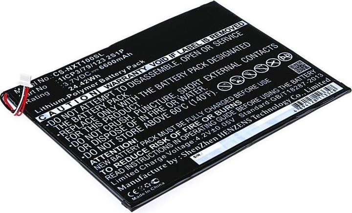 Immagine prodotto CoreParts Batteria per Nextbook Tablet (6600 mAh)