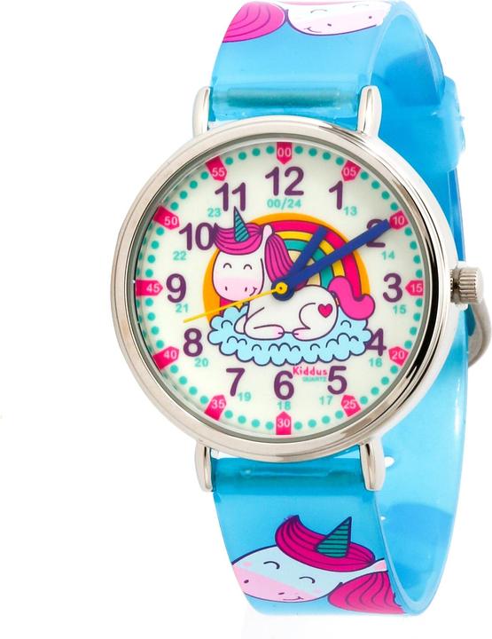 Produktbild Kiddus Time Teacher Happy Unicorn (Englisch) (Analoguhr, 33 mm)