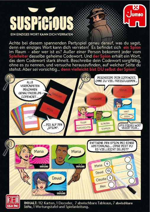 Image du produit Jumbo Suspicious, d (Allemand)