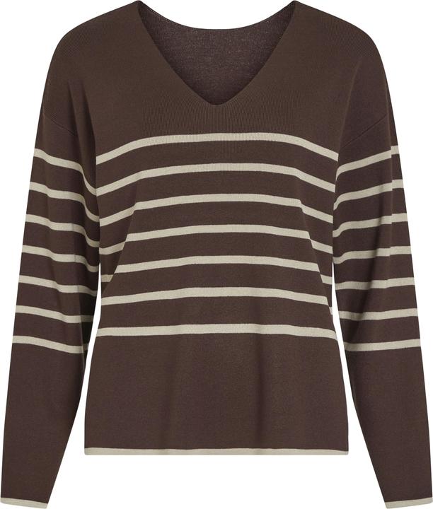 Vila V-Ausschnitt Strickpullover