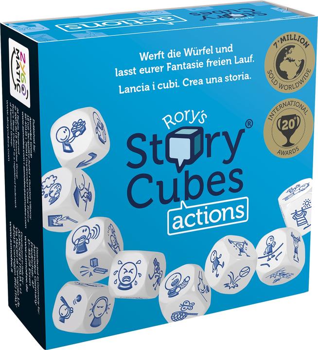Rory's Story Cubes : Actions (Deutsch, Französisch, Italienisch)