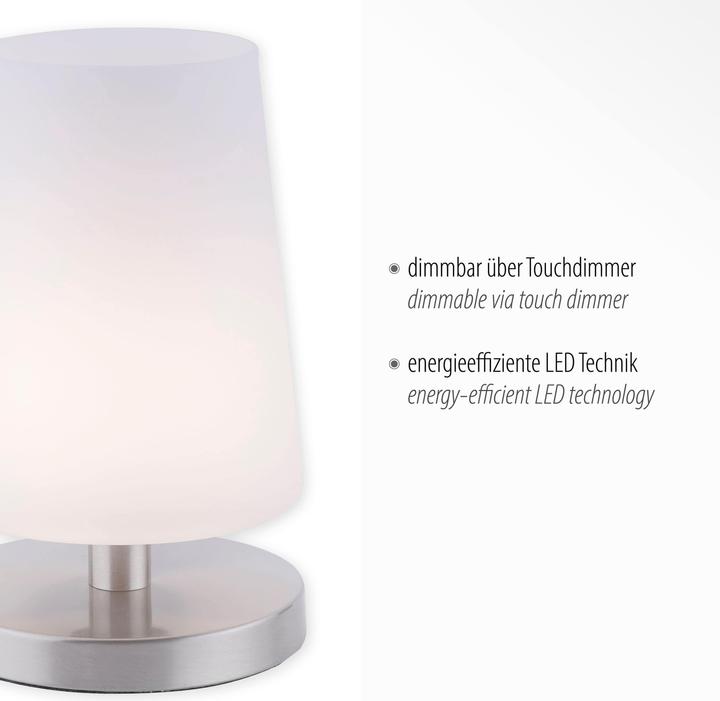 Produktbild Paul Neuhaus stahl LEDTischleuchte 3000K 3W (245 lm, G9)