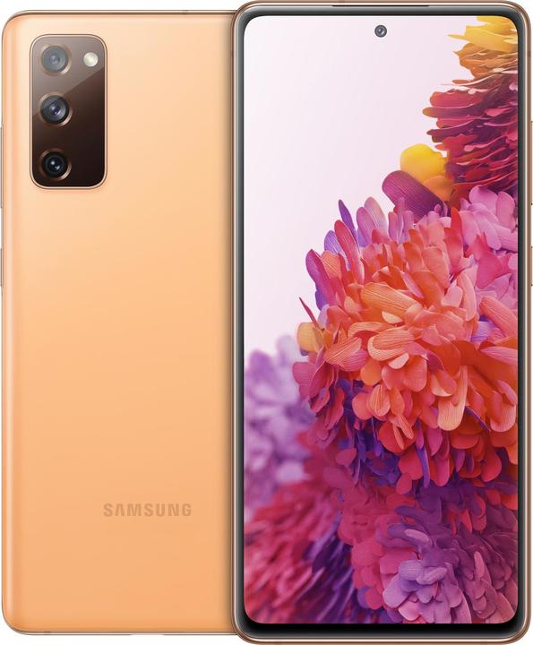 Actual product image Samsung Galaxy S20 FE 5G EU (128 GB, Cloud Orange, 6.50", Dual SIM, 12 Mpx, 5G)
