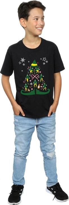 Immagine prodotto Elf Christmas Tree Maglietta Ragazzi (140, 146)