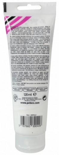 Image du produit Pebeo Decocrème Peinture acrylique mate (glaciers, 120 ml)