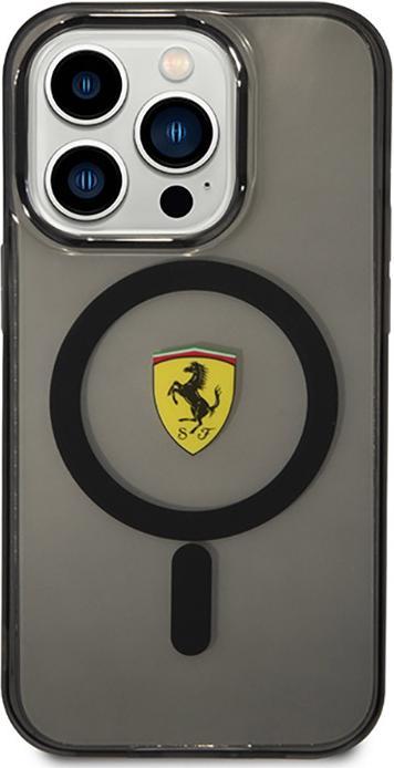 Immagine prodotto Ferrari FEHMP14XURKK Custodia rigida per iPhone 14 Pro Max 6,7" nera/nera Traslucida Magsafe (Apple iPhone 14 Pro Max)